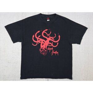 Vintage AFI 2006 Tour Shirt Men’s L Cinder Block Punk Tee Red Days Heart